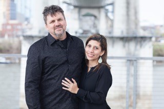 Brett Swayn and his wife Merari.