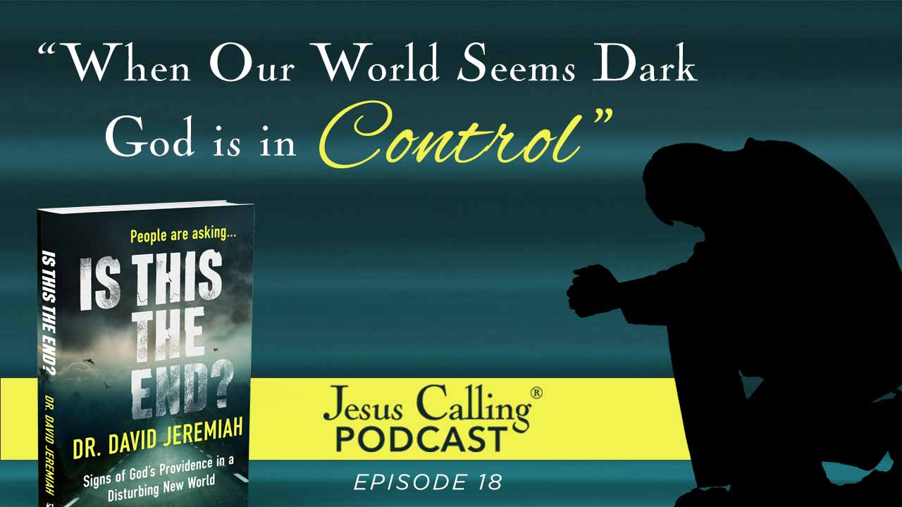 Podcast cover image for episode 18 with David Jeremiah.