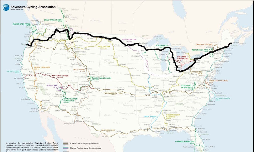 Paul Shol recounts his bike journey across America.