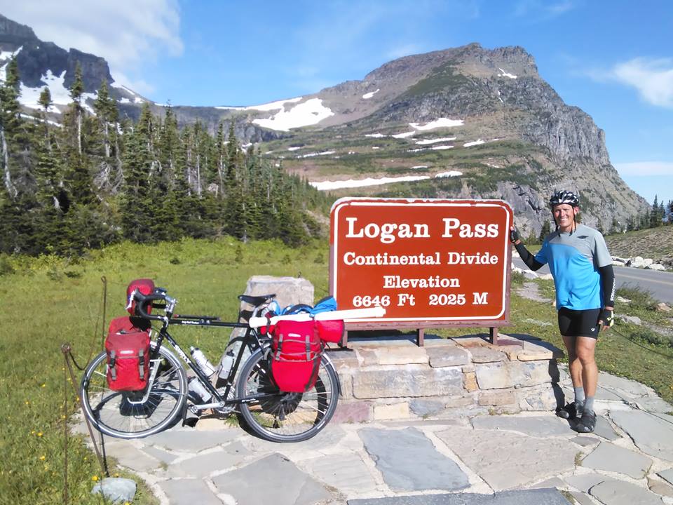 Paul Shol rode 3,900 miles across the United States by bicycle.