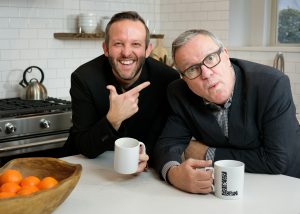 Mark Lowry and Andrew Greer in the Kitchen