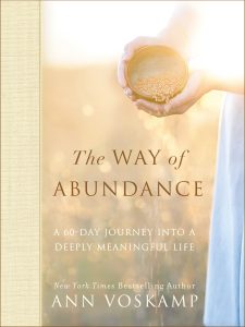 Ann Voskamp - The Way of Abundance book cover (Jesus Calling podcast)