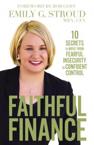 Emily G. Stroud - Faithful Finance book cover (Jesus Calling podcast)