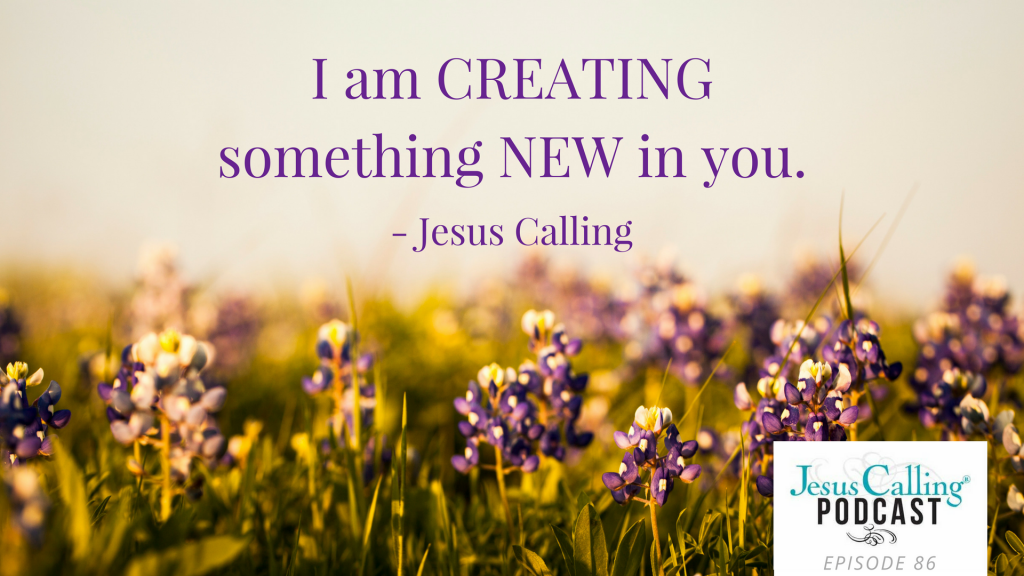 Jesus Calling podcast episode featuring Ann Voskamp and Emily Stroud