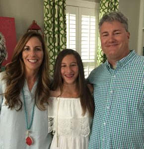 Melanie Shankle with her family_Jesus Calling podcast interview
