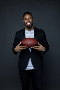 Rashad Jennings promo pic for his latest book, The IF in Life: How to Get Off Life’s Sidelines and Become Your Best Self
