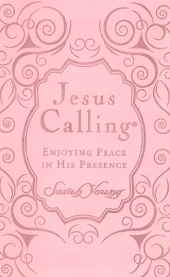 Jesus Calling Pink Leather Women's Devotional 