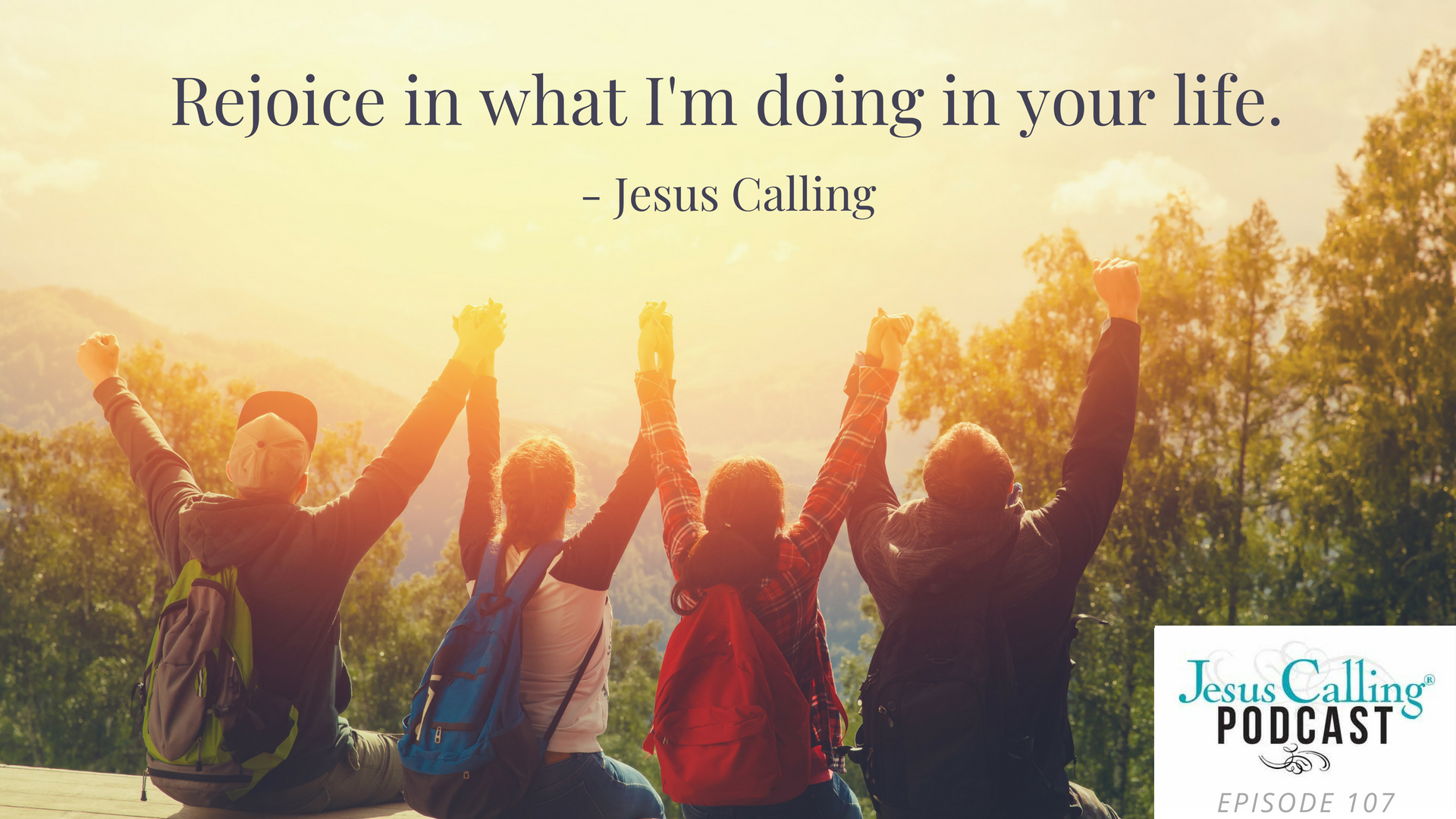 Jesus Calling episode #107 featuring Ainsley Earhardt & Andy Andrews