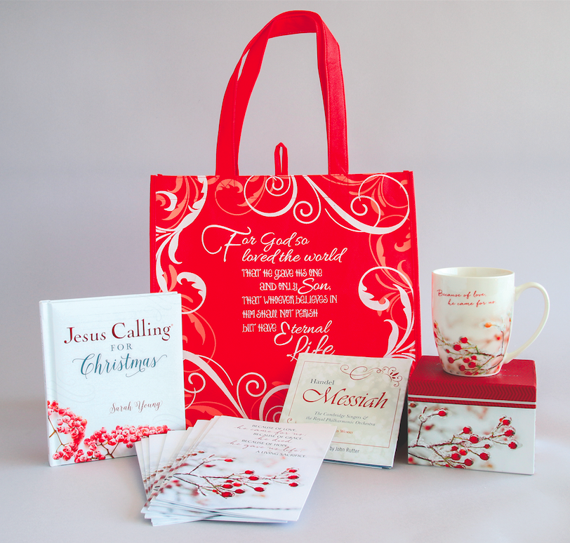 Jesus Calling Christmas 2018 bundle from Christian Book Distributors