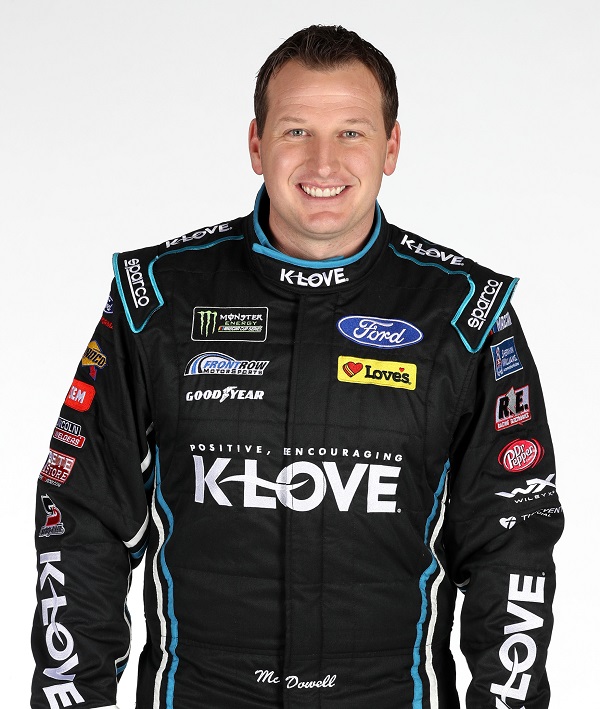 Michael McDowell - CHARLOTTE, NC - JANUARY 23: Monster Energy NASCAR Cup Series driver Michael McDowell poses for photos during the Monster Energy NASCAR Cup Series Media Tour at Charlotte Convention Center on January 23, 2018 in Charlotte, North Carolina. (Photo by Chris Graythen/Getty Images)