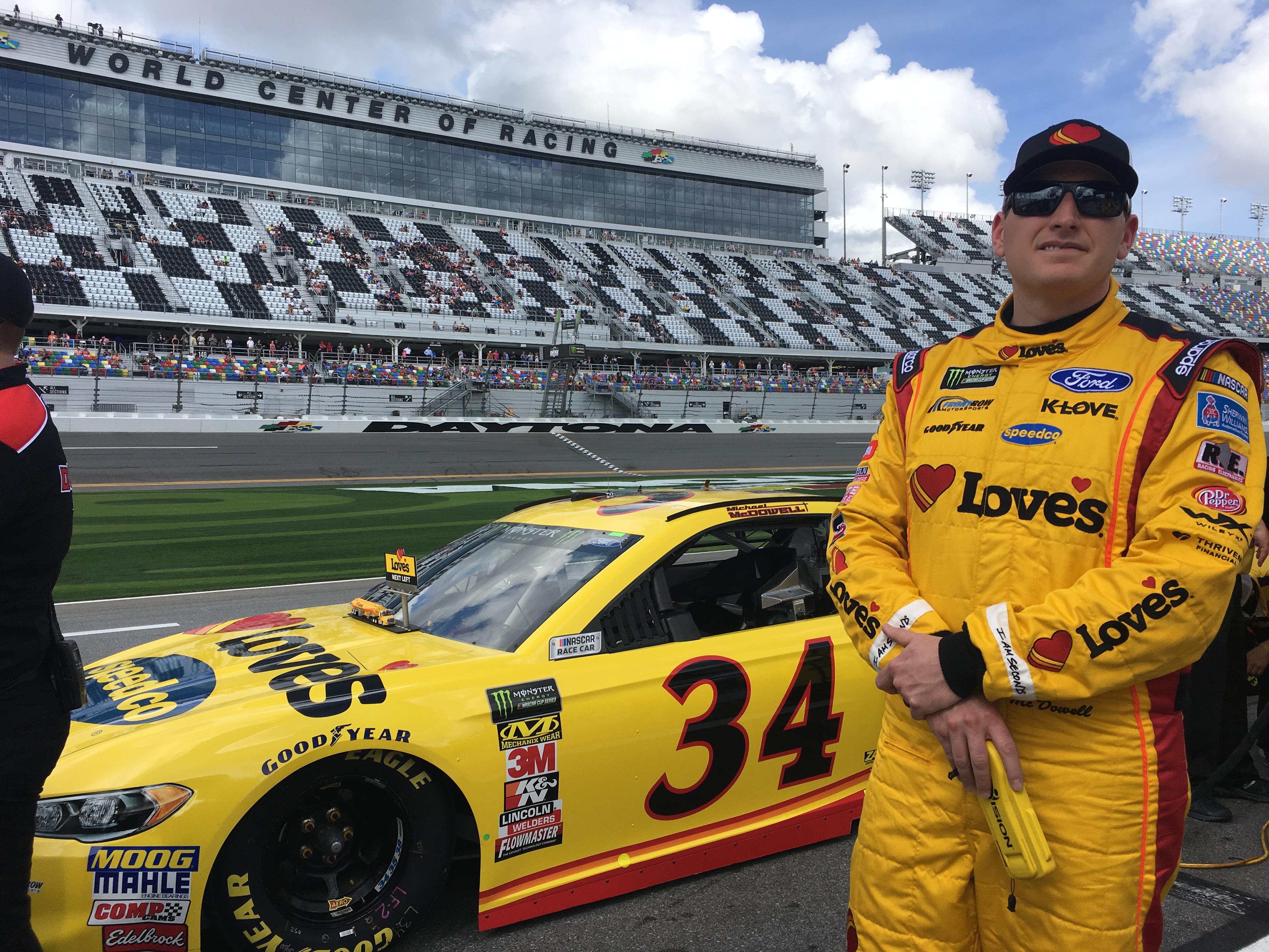 Michael McDowell - NASCAR driver as featured on the Jesus Calling podcast