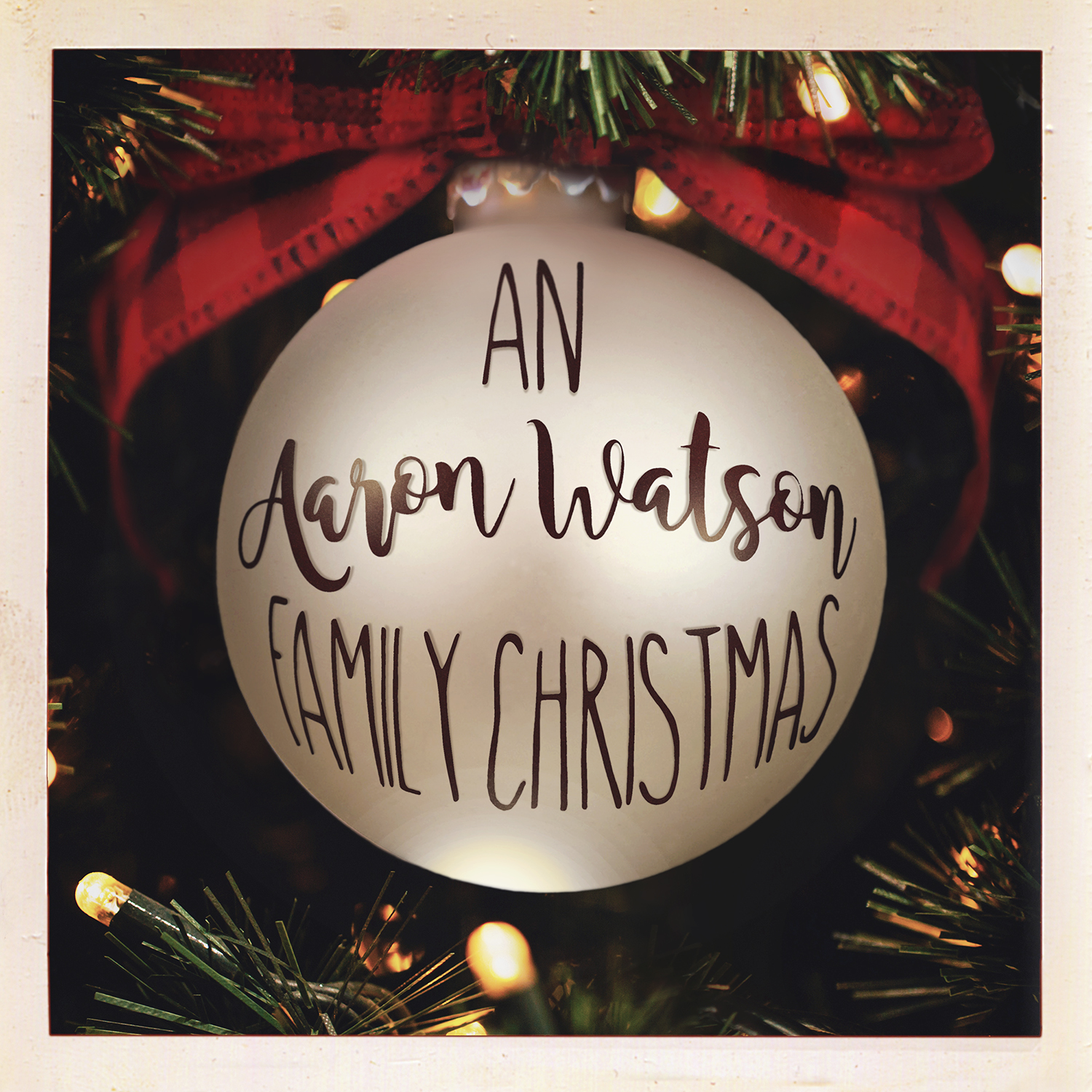 Aaron Watson - An Aaron Watson Family Christmas CD cover art