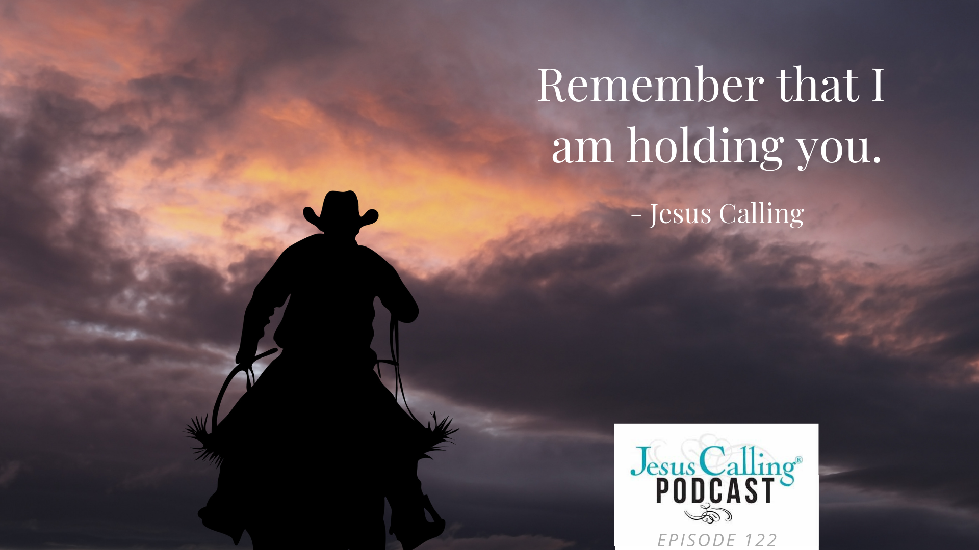 When It's Hard to Keep Going, God's There: Rodney Atkins and Rope & Candice  Myers - Jesus Calling