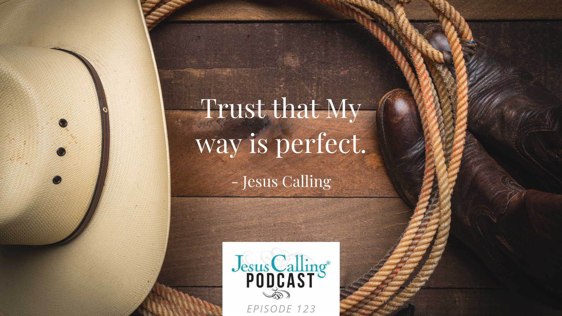Jesus Calling podcast featuring Aaron Watson & Anthony Lucia