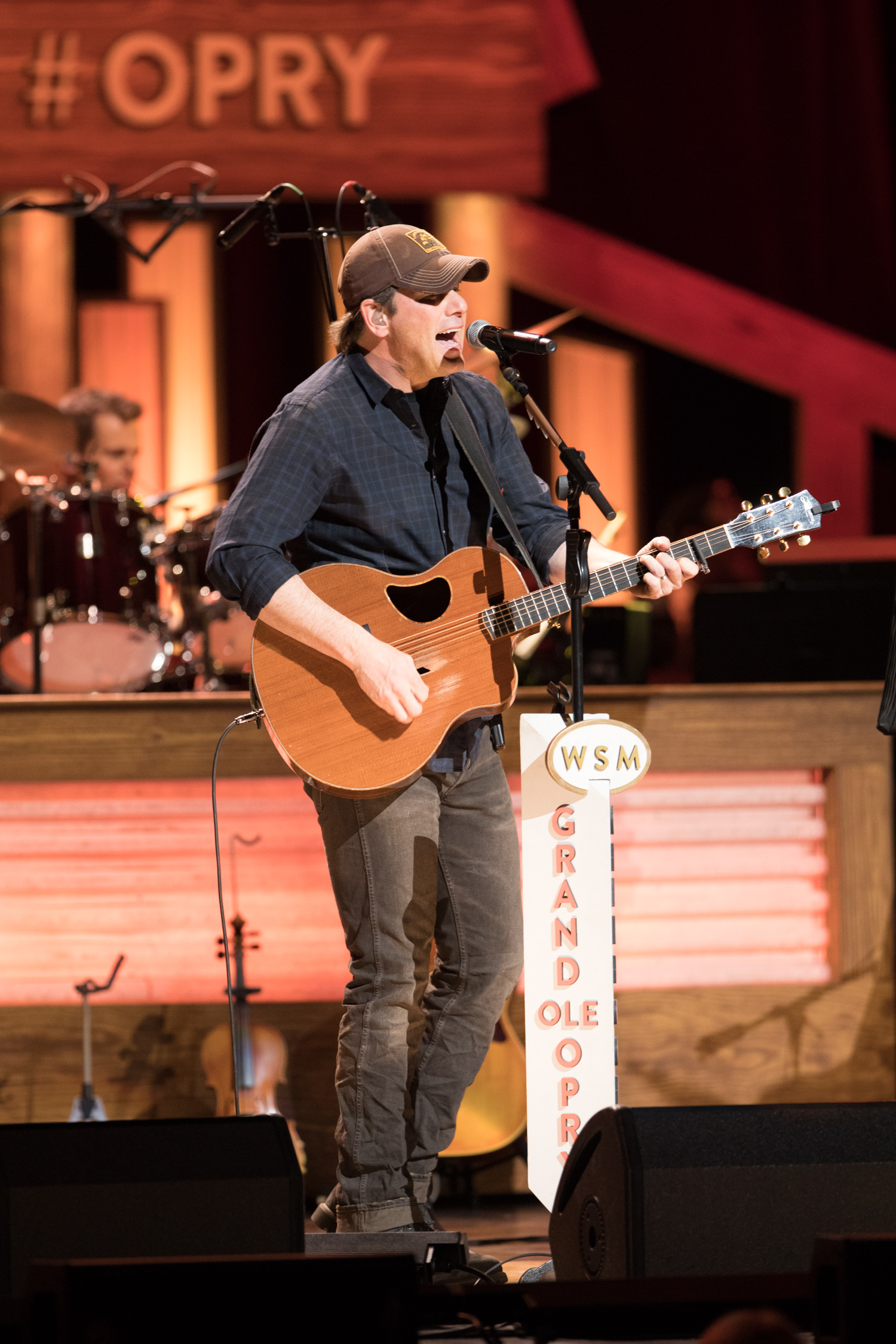 Rodney Atkins performing on The Grand Ole Opry