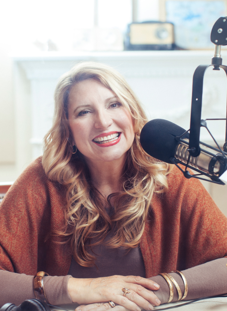 Radio host, Delilah as featured on the Jesus Calling podcast