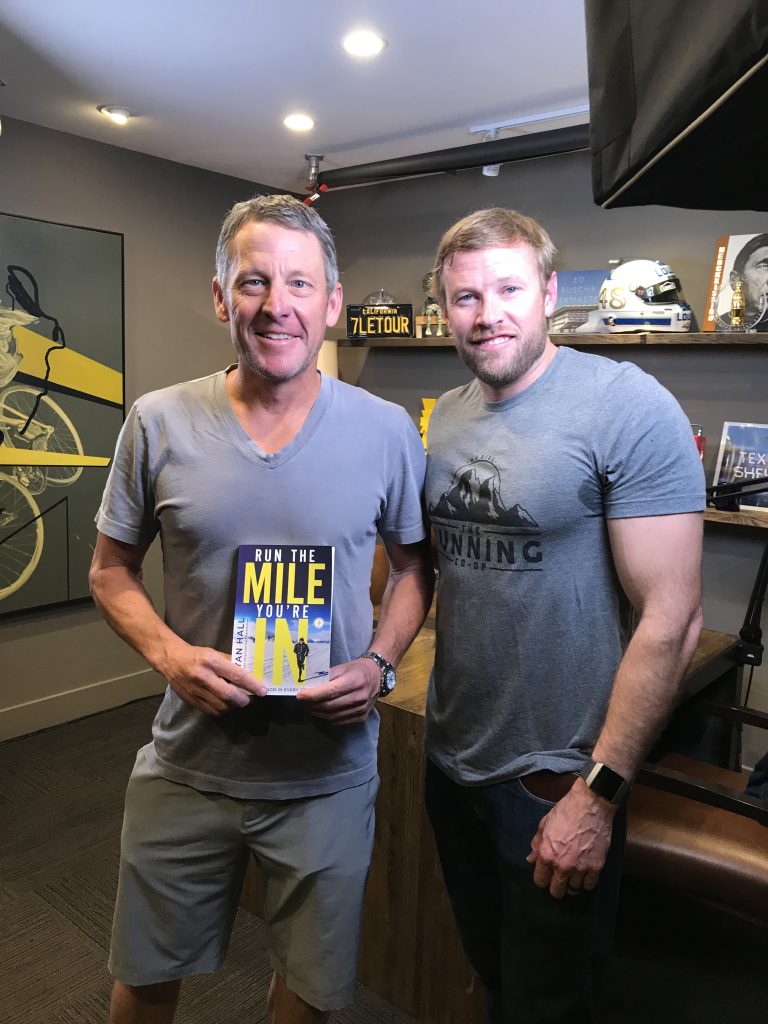 Champion bicyclist, Lance Armstrong & Olympic Runner Ryan Hall