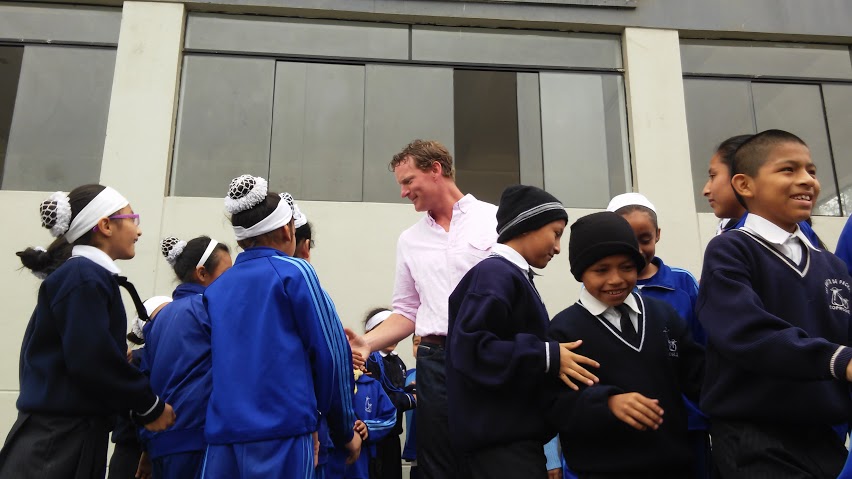 Aaron Walters with Altar'd State in Peru