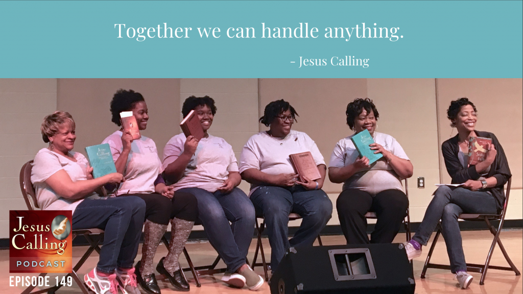 Jesus Calling podcast #149 featuring the Brookland Baptist Church Women's Day event