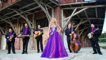 Bluegrass artist, Rhonda Vincent and the Rage as highlighted on the Jesus Calling podcast