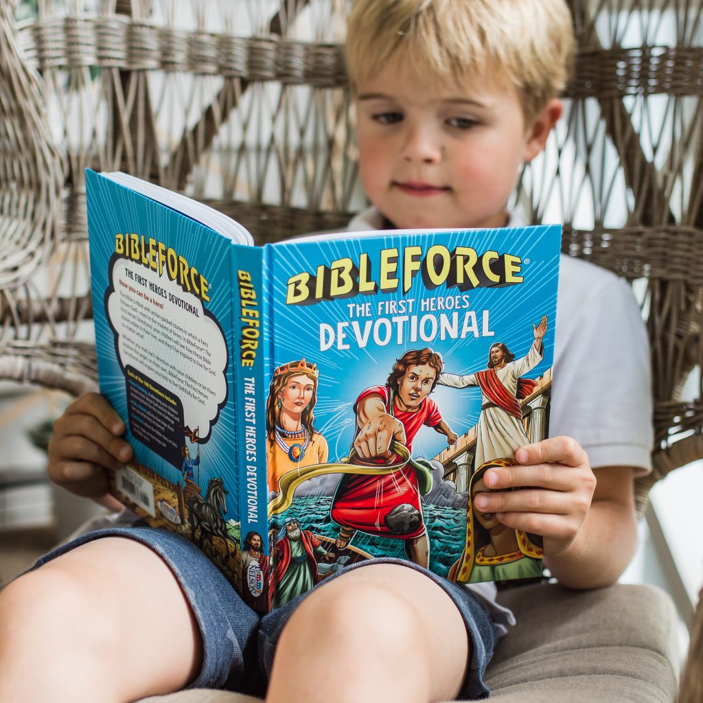 BibleForce - The First Heroes Devotional was recently featured on the Jesus Calling podcast as founder Wayne McKay discussed how the kids resources was created