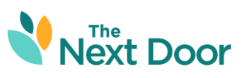 The Next Door logo, as featured on the Jesus Calling podcast