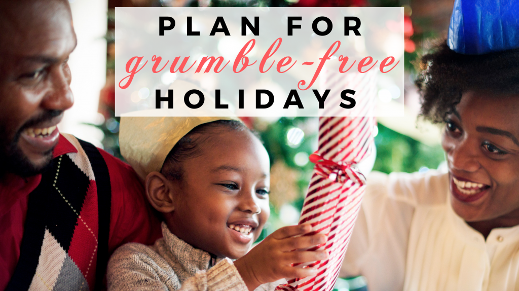 Tricia Goyer blog image for Plan Now for Grumble-Free Holidays