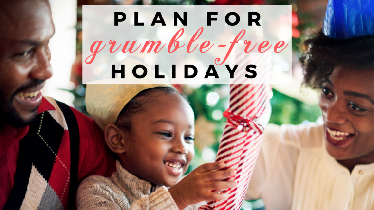 Tricia Goyer blog image for Plan Now for Grumble-Free Holidays