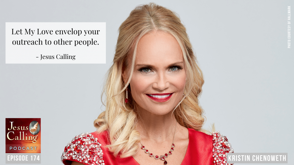 Jesus Calling podcast episode #174 - Good Neighbors Share God’s Love: Kristin Chenoweth, Joanne Rogers, & Montell Jordan