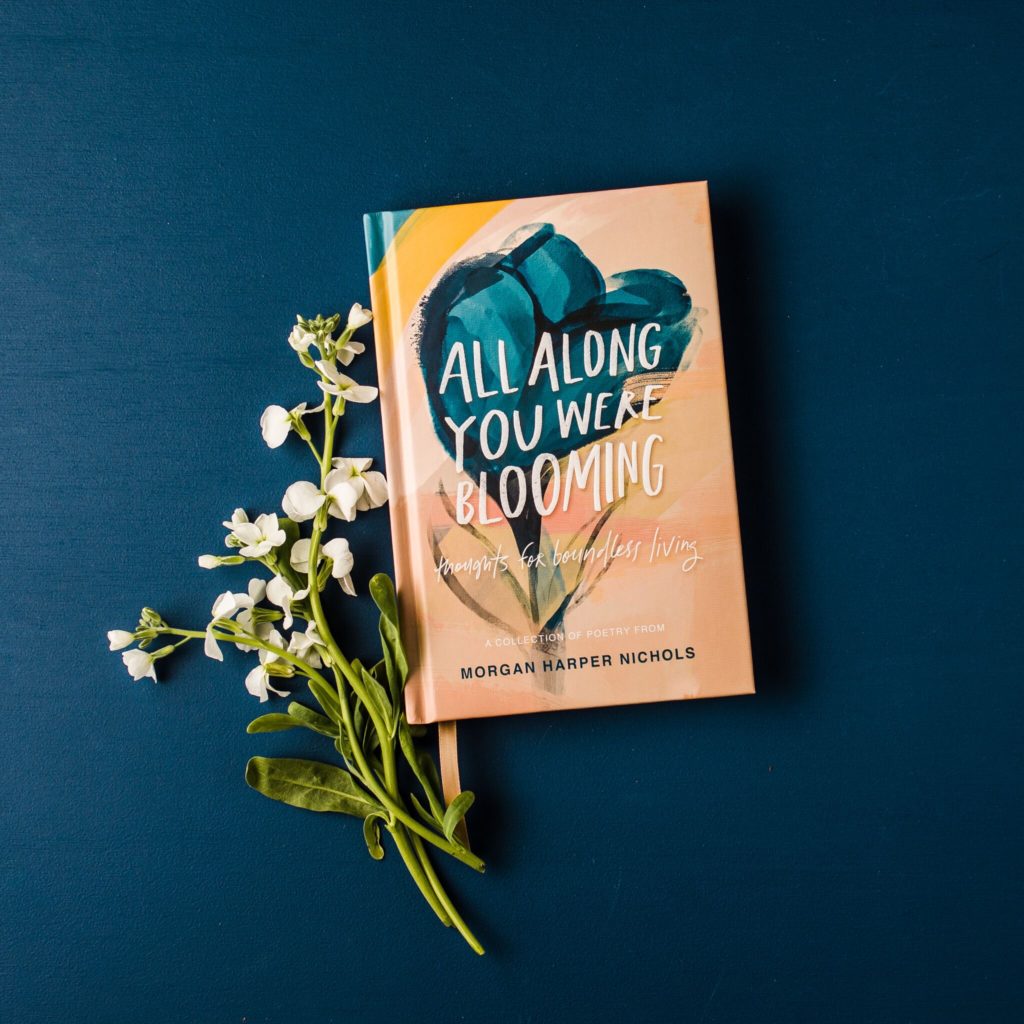 Jesus Calling podcast #205 with Morgan Harper Nichols discussing her latest book, All Along You Were Blooming