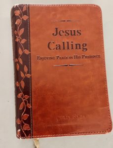 personalized Jesus Calling for Cindy Ryan and used in her blog A Journal of Healing