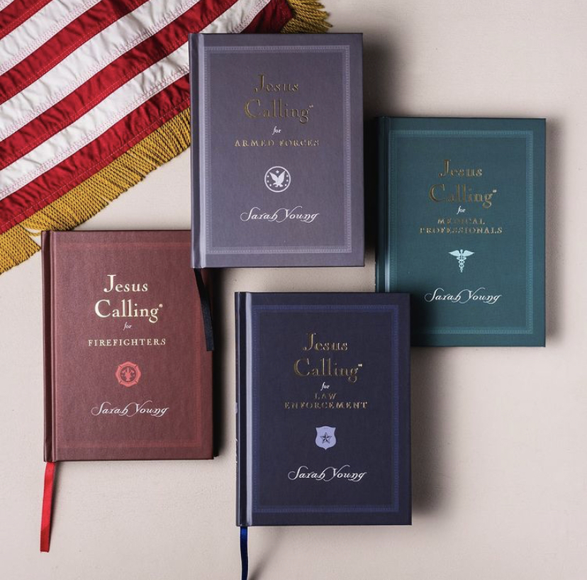 Jesus Calling Podcast featuring First Responder Editions from CBD