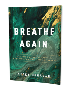 Breathe Again by Stacy Henagan blog writer for Jesus Calling