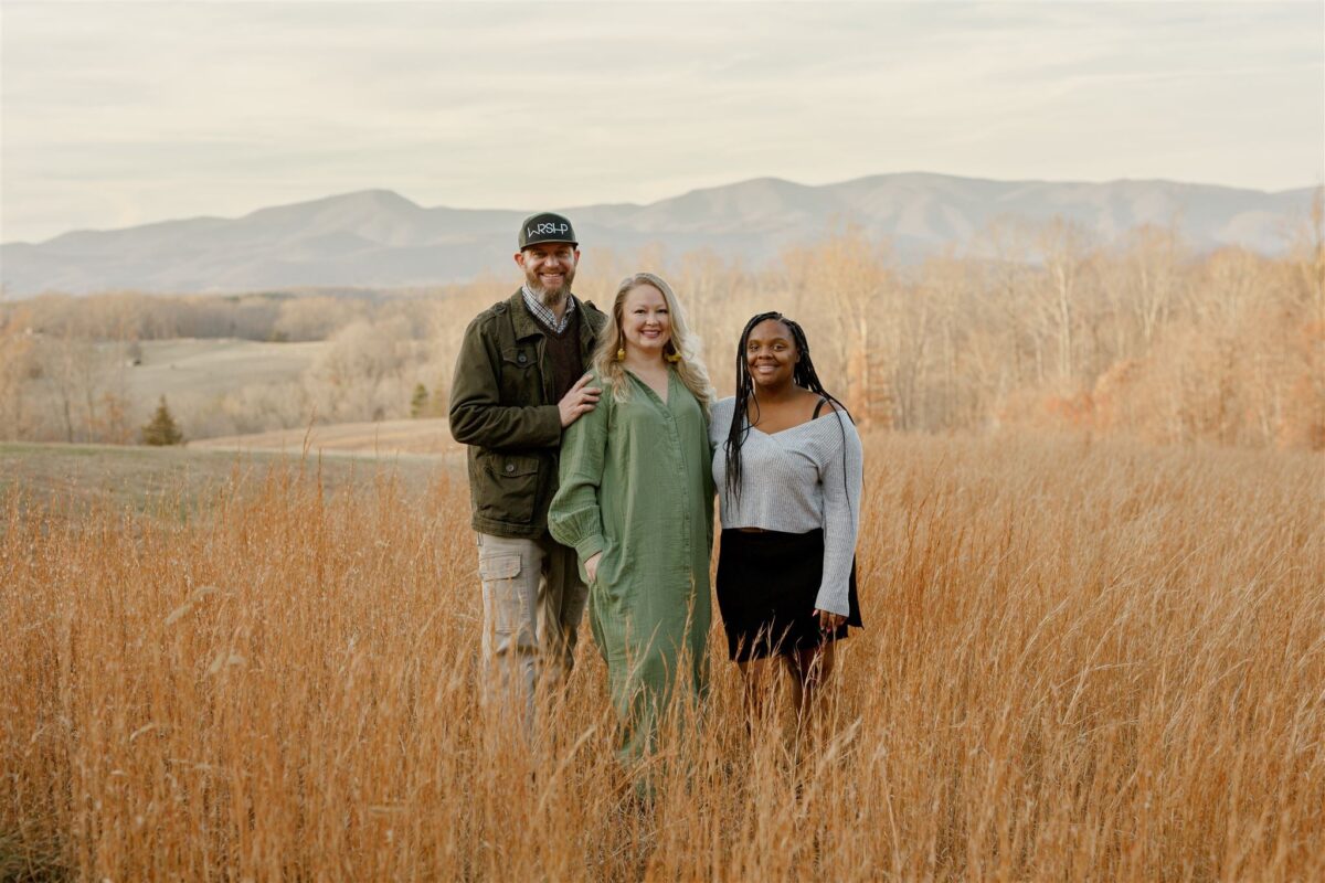 Jesus Calling podcast 322 featuring adventurer Ryan George - Ryan George family portrait PC Courtesy of Ryan George