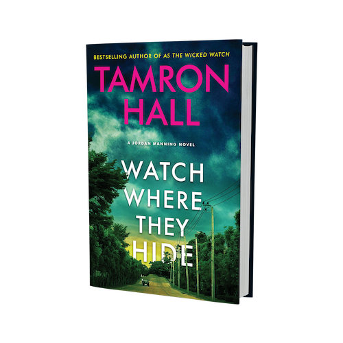Jesus Calling podcast 403 featuring Tamron Hall discussing her new book Watch Where They Hide