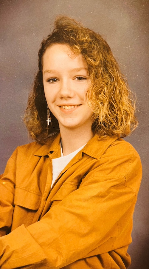 Jesus Calling podcast 431 feauring Sherry Hoppen & Tanya Glessner 2 - shown here is a younger Glessner - 2 PC No Credit Needed