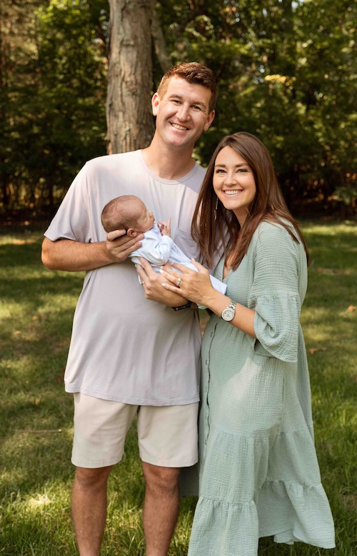 Jesus Calling podcast 434 featuring Mattie Jackson Smith - with husband and new baby - CaitlinFloydPhotography5