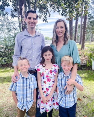 Jesus Calling podcast 439 featuring Dr. Chris Rappazini - Family Photo - 2024 PC Courtesy of Dr. Chris Rappazini