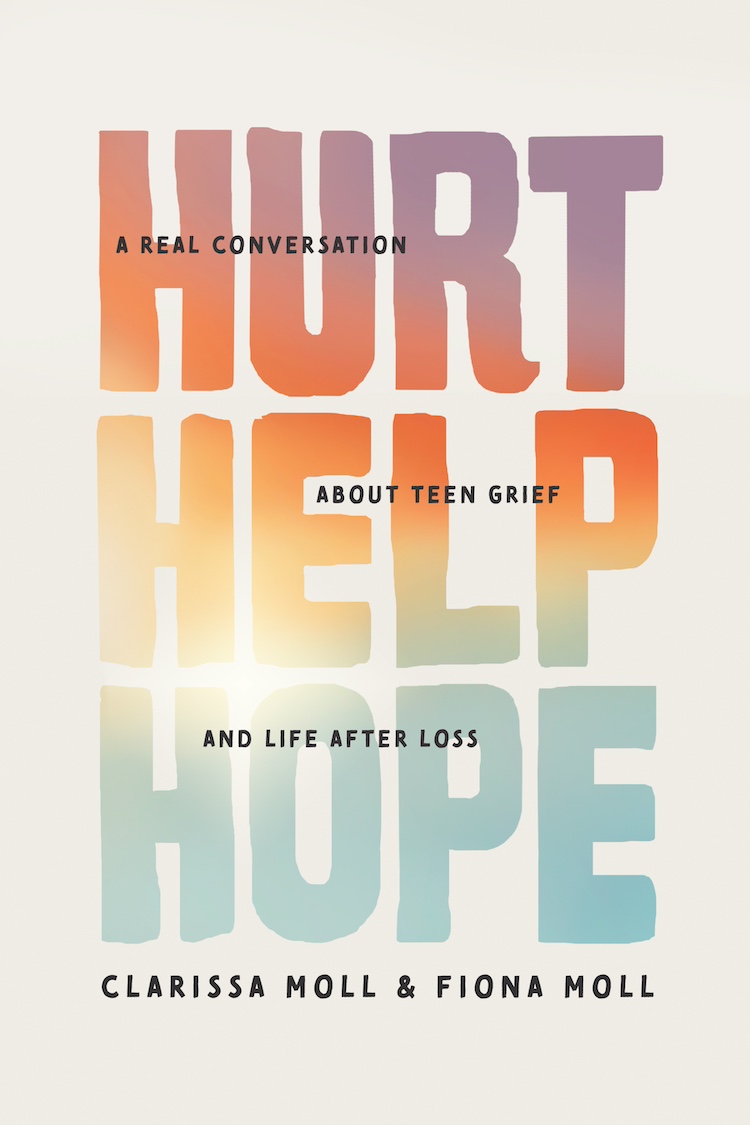 Jesus Calling podcast 443 featuring Mart Green & Clarissa and Fiona Moll - shown here is Hurt Help Hope book cover - Cover Hurt Help Hope PC No Credit Needed