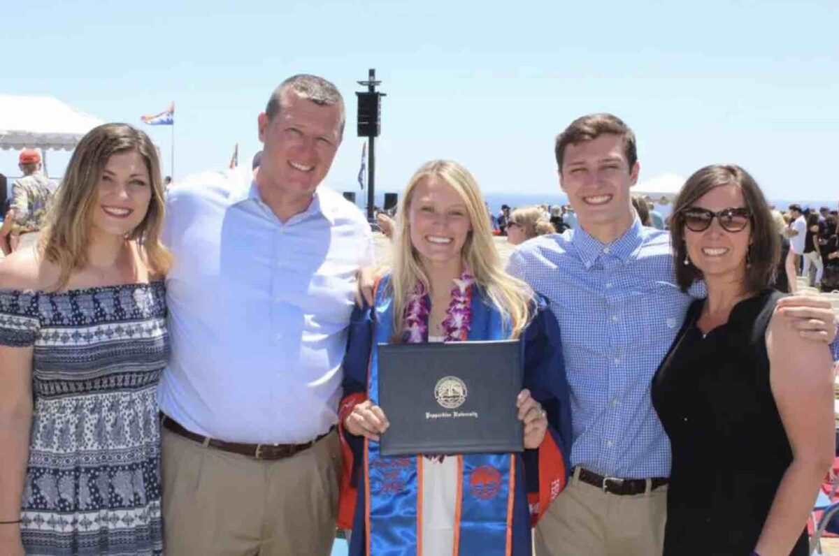 Jesus Calling podcast 458 featuring Hope Reagan Harris - Purpose Doesn't Pause - shown here graduating