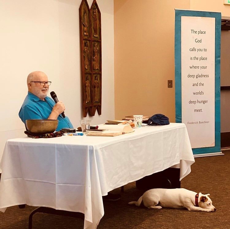 Jesus Calling podcast 459 featuring Richard Rohr - Richard Rohr_Opie PC Courtesy of Richard Rohr