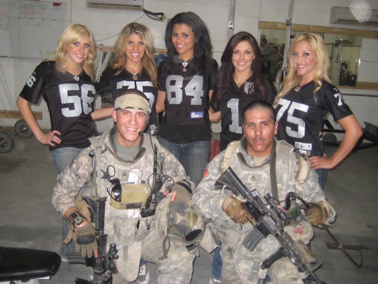 Jesus Calling podcast 460 featuring Emily Compagno - 4 Visiting Troops in Iraq and Kuwait PC Courtesy of Emily Compagno