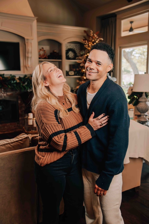 Jesus Calling podcast 461 featuring Tauren Wells - shown here with his wife - Photo Nov 13 2024, 3 11 38 PM PC Amber Fletcher