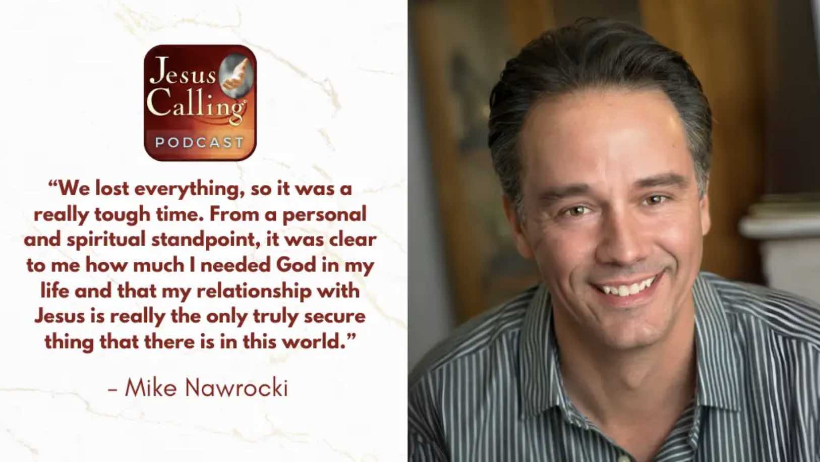 Jesus Calling Podcast 463 featuring Mike Nawrocki - co-creator of Veggie Tales - Website Thumbnail - JC Pod #463