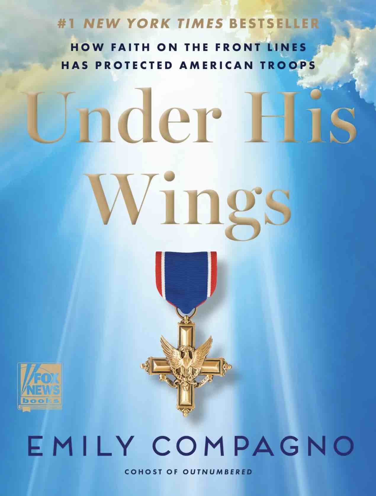 Jesus Calling podcast 460 featuring Emily Compagno - New York Times Bestseller - Under His Wings book cover