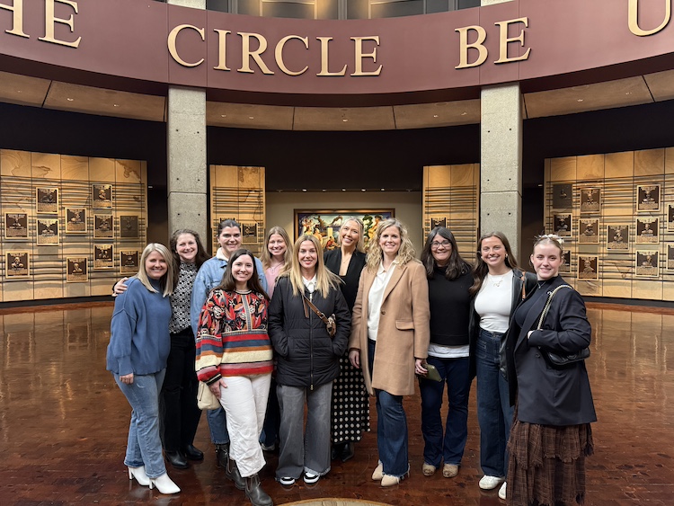 Jesus Calling podcast 463 featuring Jennie Smythe - CEO of Girilla Marketing Nashville TN - Girlilla Team 2025 PC Courtesy of Jennie Smythe