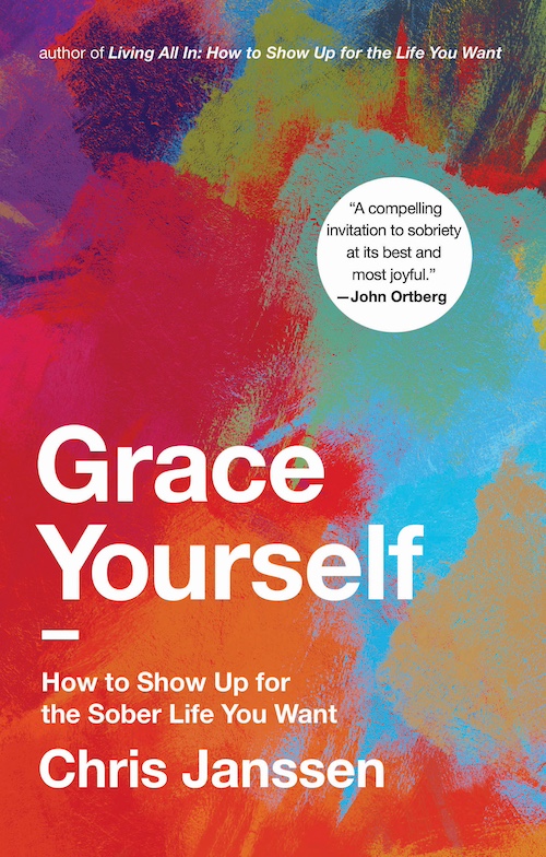 Jesus Calling podcast 466 featuring Chris Janssen - Grace Yourself book cover - GraceYourself_FLAT PC No Credit Needed