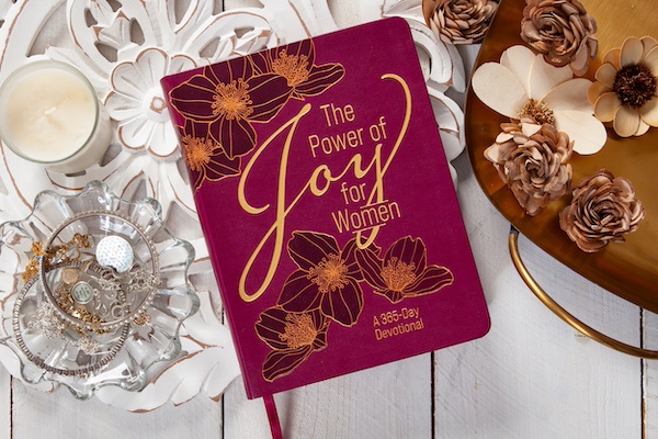 Jesus Calling podcast 470 featuring Danette Crawford - Book cover - The Power of Joy for Women - 9781424569267.PT02 PC Courtesy of Danette Crawford