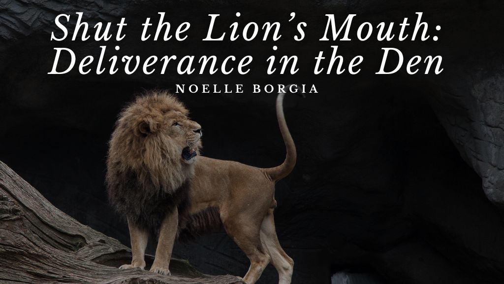 Lion Jesus Calling Blog Post Noelle Borgia