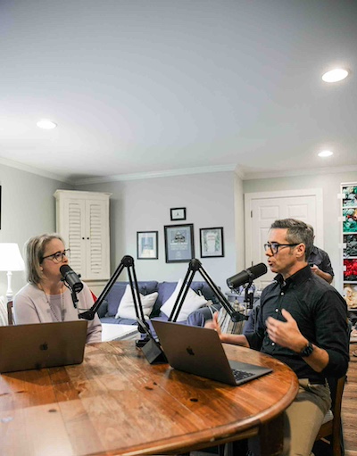 Jesus Calling podcast 472 featuring David Thomas and Sissy Goff from Daystar Counseling Ministries in Nashville TN - s_5D_4710 PC Raising Boys and Girls